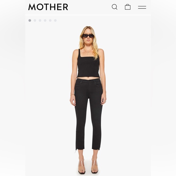 MOTHER The Insider Crop Step Fray | Size 29 - Picture 12 of 13